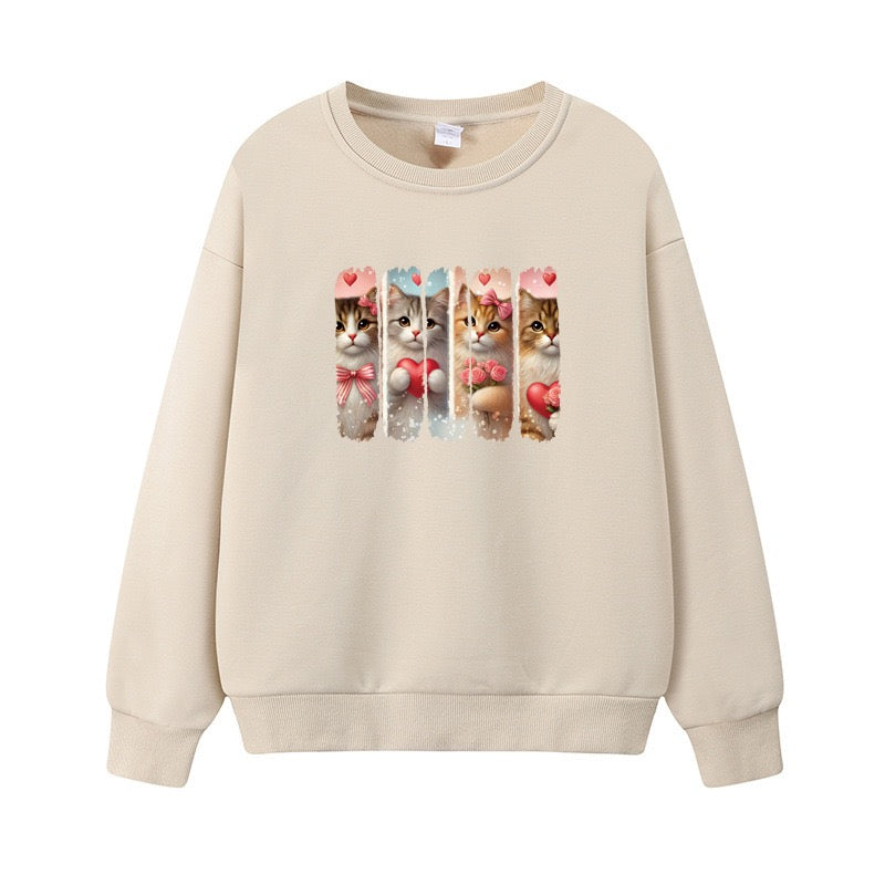 Cute Cat Heat Transfer Patches - Washable Iron On Stickers for DIY Clothing Decoration