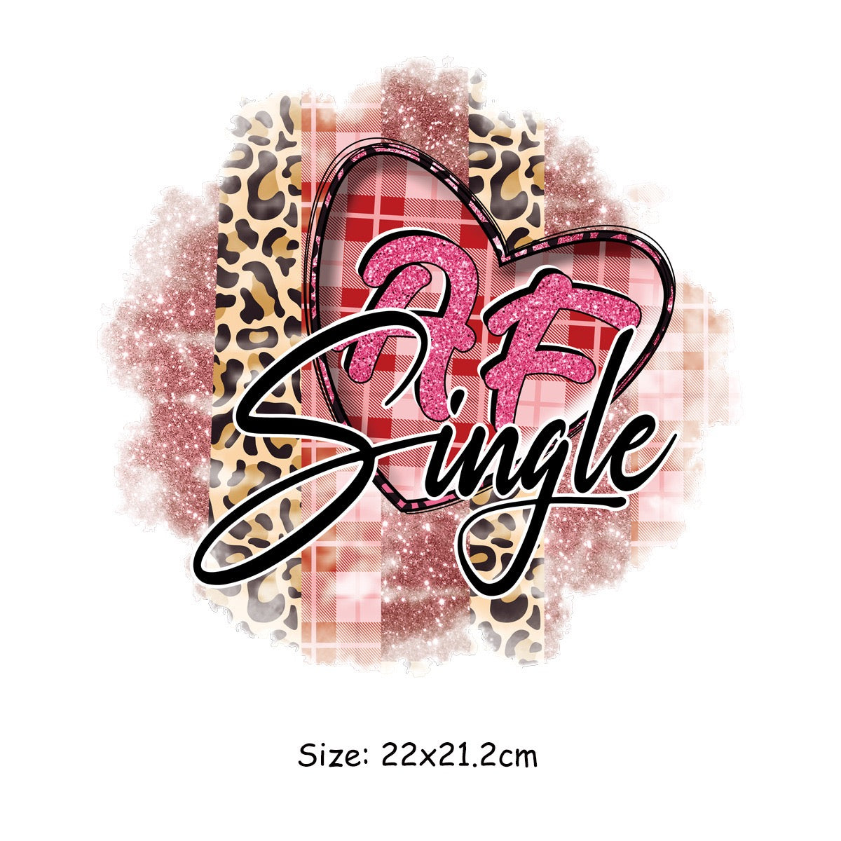 Valentine's Day Couple Iron-On Patches - DIY Heat Transfer Decals, Washable Romantic Prints for Couples' Outfits