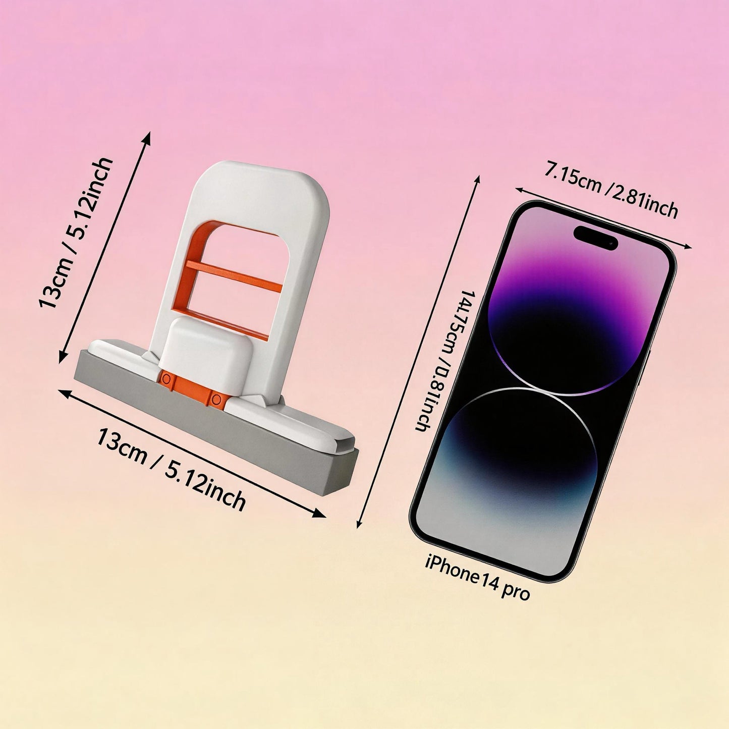 Mini Portable Desktop Mop, Self-Squeezing Handheld Sponge Mop for Wet & Dry Use, Small Foldable Mop for Kitchen Countertops, Bathroom, Glass, Car Interior, High Absorbent